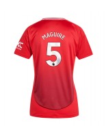 Manchester United Harry Maguire #5 Domácí Dres pro Dámské 2024-25 Krátký Rukáv